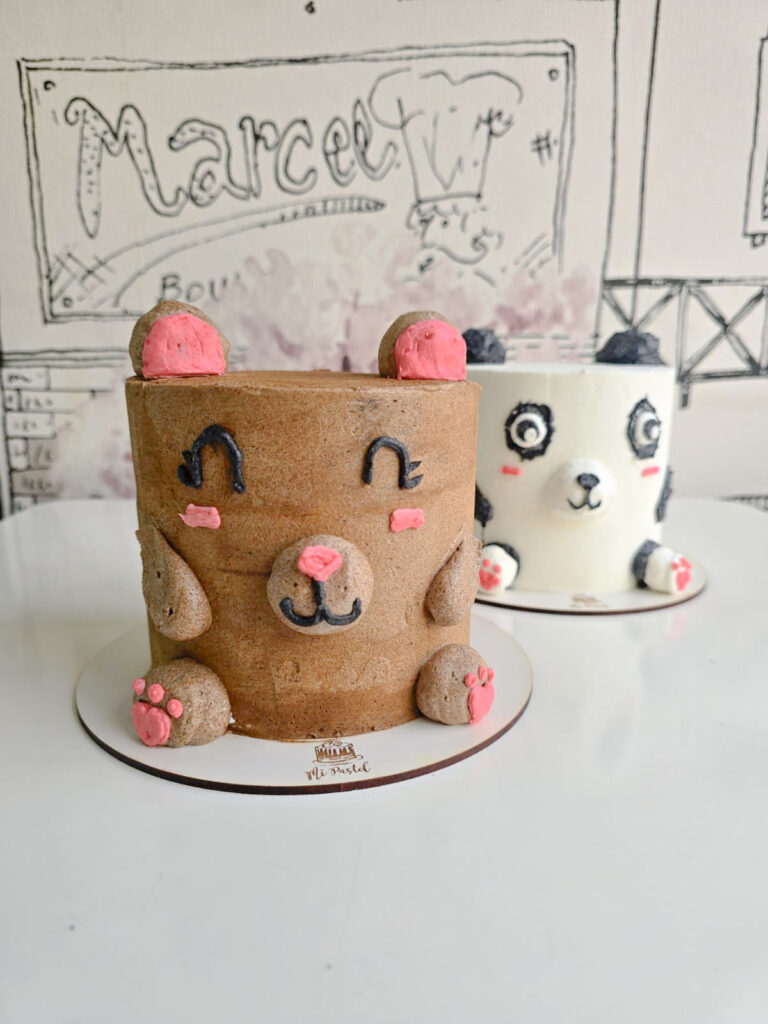 Torta Oso Panda & Oso Pardo – Especial Día del Niño